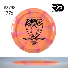 Load image into Gallery viewer, Discraft Raptor 2022 Champion's Cup ESP Swirly 9/4/0/3
