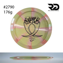 Load image into Gallery viewer, Discraft Raptor 2022 Champion's Cup ESP Swirly 9/4/0/3
