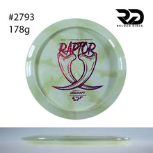 Load image into Gallery viewer, Discraft Raptor 2022 Champion's Cup ESP Swirly 9/4/0/3