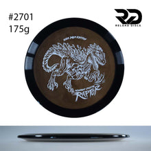 Load image into Gallery viewer, Discraft Raptor 2022 DGLO Midnight CryZtal Z 9/4/0/3