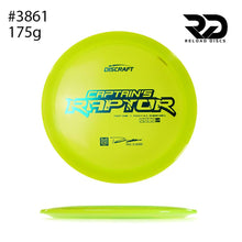 Load image into Gallery viewer, Discraft Captain's Raptor Paul Ulibarri FIRST RUN Special Blend Z 9/3/1/4