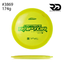 Load image into Gallery viewer, Discraft Captain's Raptor Paul Ulibarri FIRST RUN Special Blend Z 9/3/1/4