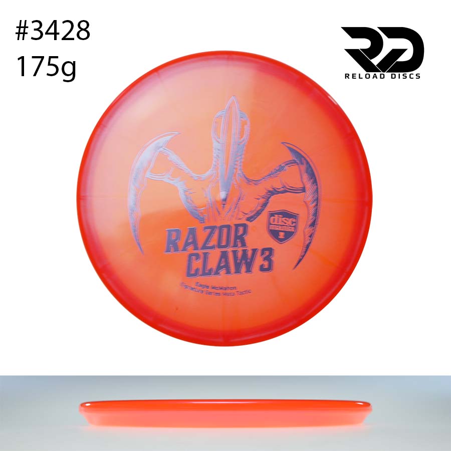 Discmania Razor Claw 3 Tactic Eagle McMahon Meta 4/2/0/4