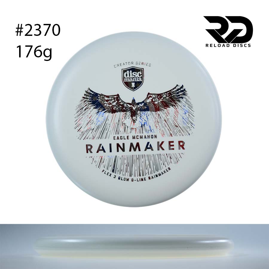 Discmania Rainmaker Eagle McMahon Glow D-Line 2/3/0/0.5