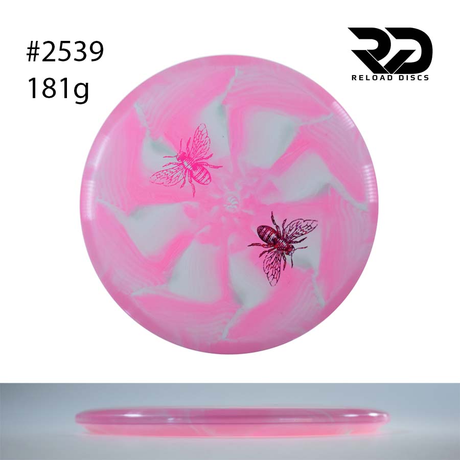 Discraft Buzzz SS DGLO Wasp Tooled ESP Swirl 5/4/-2/1