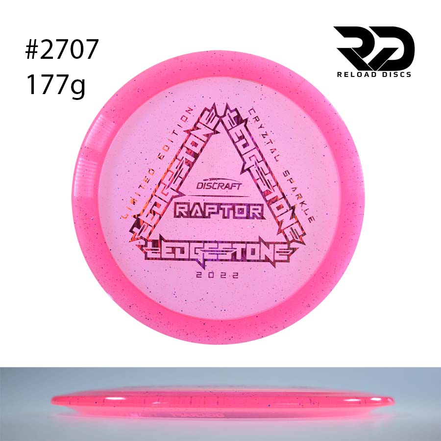 Discraft Raptor Ledgestone CryZtal Sparkle 9/4/0/3